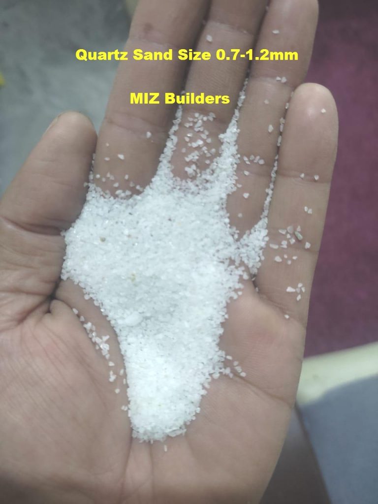 industrial quartz sand